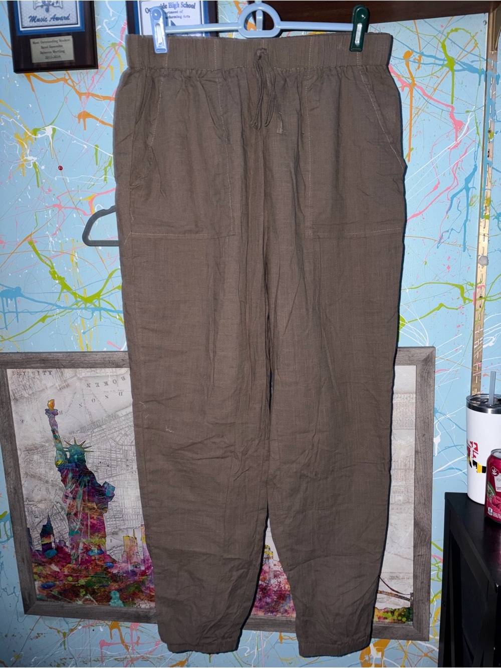 Women’s Tan Casual Pants